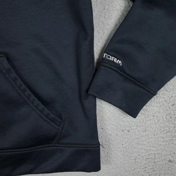 Under Armour Sweater Kids Large Black Pink Superman Hoodie Sweatshirt - Picture 5 of 12